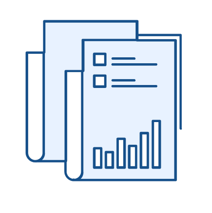 Ikona usługi wykresy